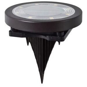 Member's Mark SA18-N21-6PK-TW 6-piece Oil-rubbed Bronze LED Solar Disc Lights